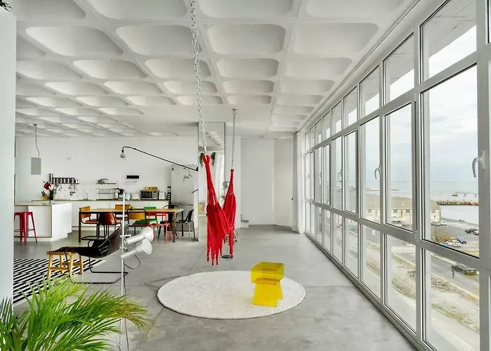 Апартаменты Loft Espacoso Com Vista Deslumbrante O Tejo