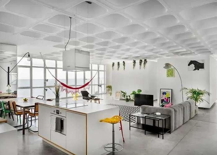 Loft Espacoso Com Vista Deslumbrante O Tejo Apartment Lissabon
