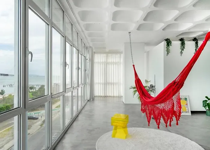 Loft Espacoso Com Vista Deslumbrante O Tejo *